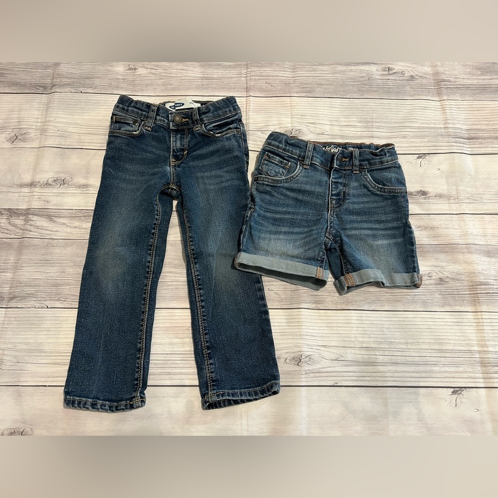 Old Navy / Cat & Jack - Toddler Jeans & Shorts - Size 3T